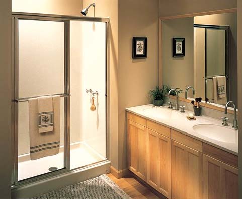 Bathroom remodeling services by Solid Surfaces
