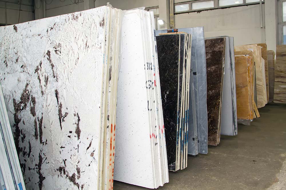 Granite & natural stone samples by Solid Surfaces 