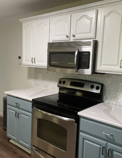 Kitchen countertop installation by Solid Surfaces NY